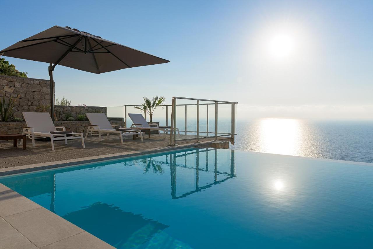 Kathisma Bay Villas - Luxury Villas - Villa Helios Kalamítsi エクステリア 写真