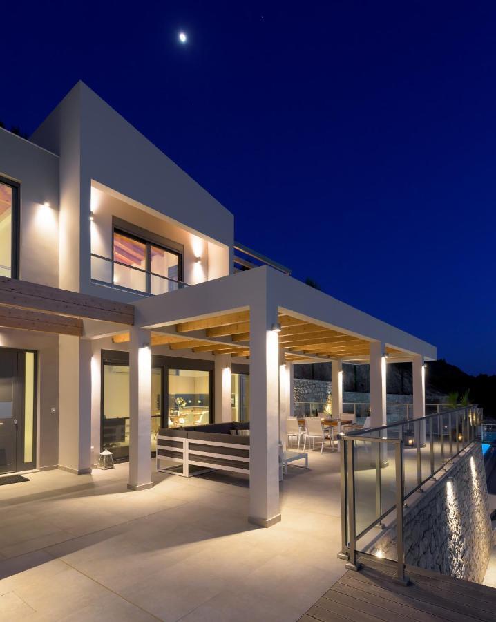 Kathisma Bay Villas - Luxury Villas - Villa Helios Kalamítsi エクステリア 写真