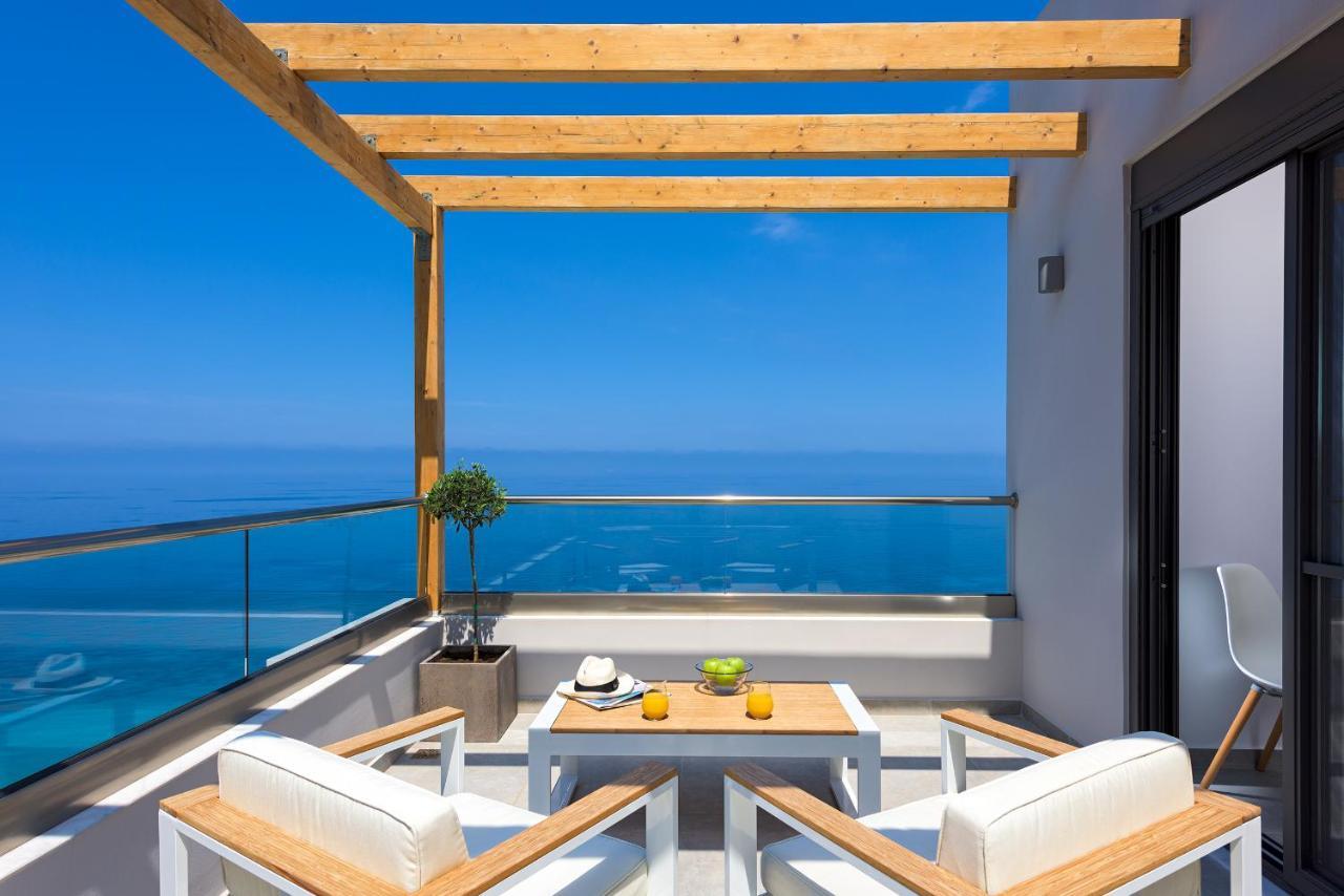 Kathisma Bay Villas - Luxury Villas - Villa Helios Kalamítsi エクステリア 写真